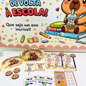 Kit Volta às Aulas Capivara