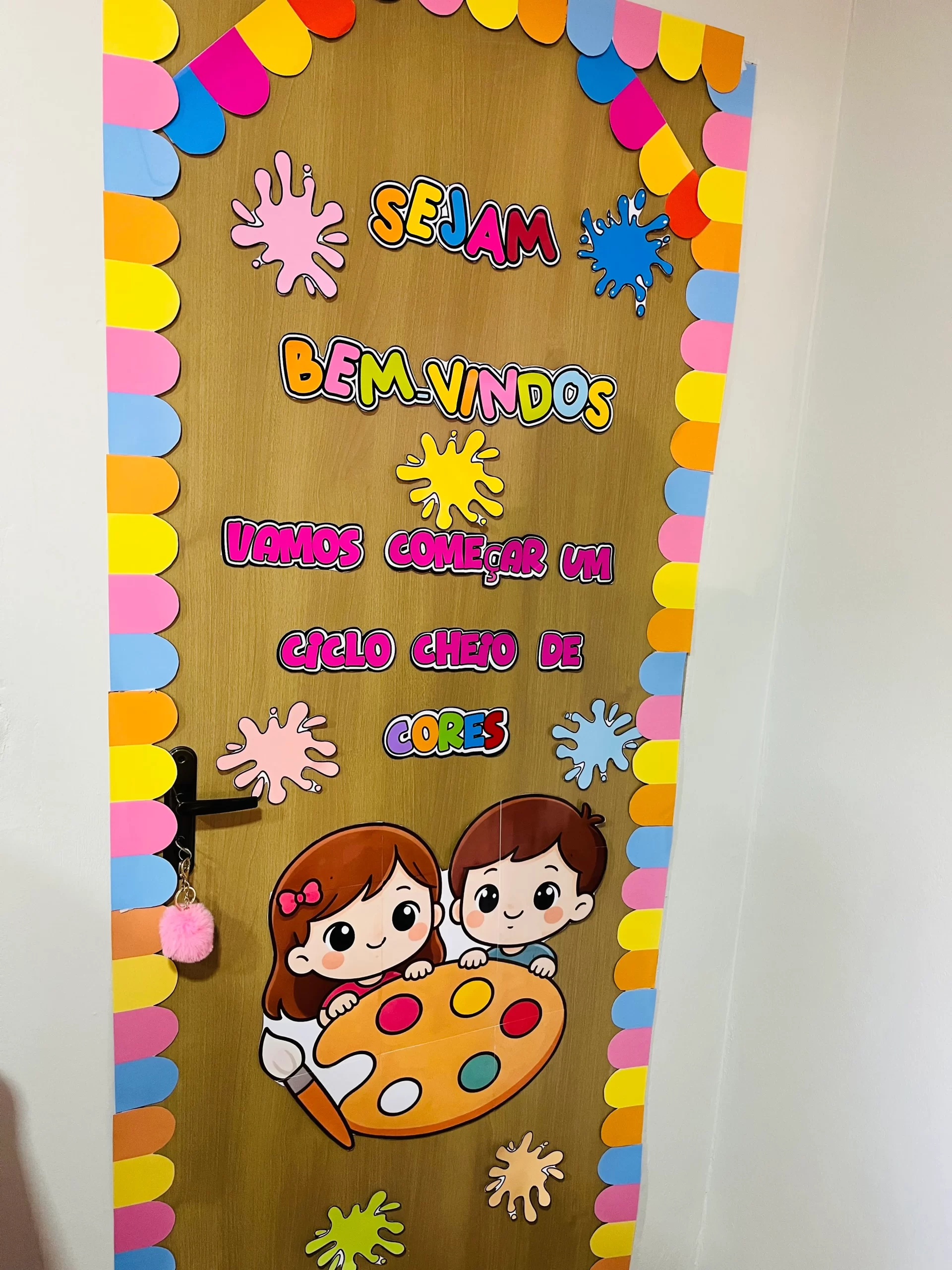 Painel bem- vindos volta às aulas - Imagem 3
