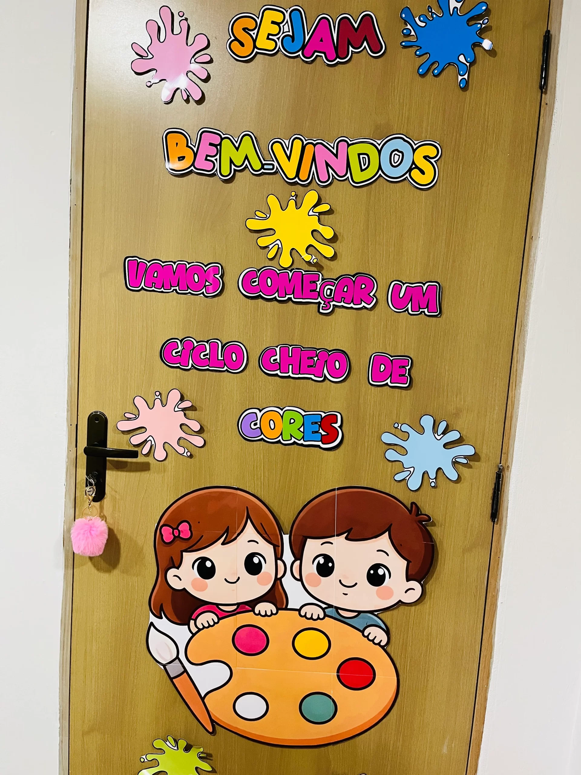 Painel bem- vindos volta às aulas - Imagem 5
