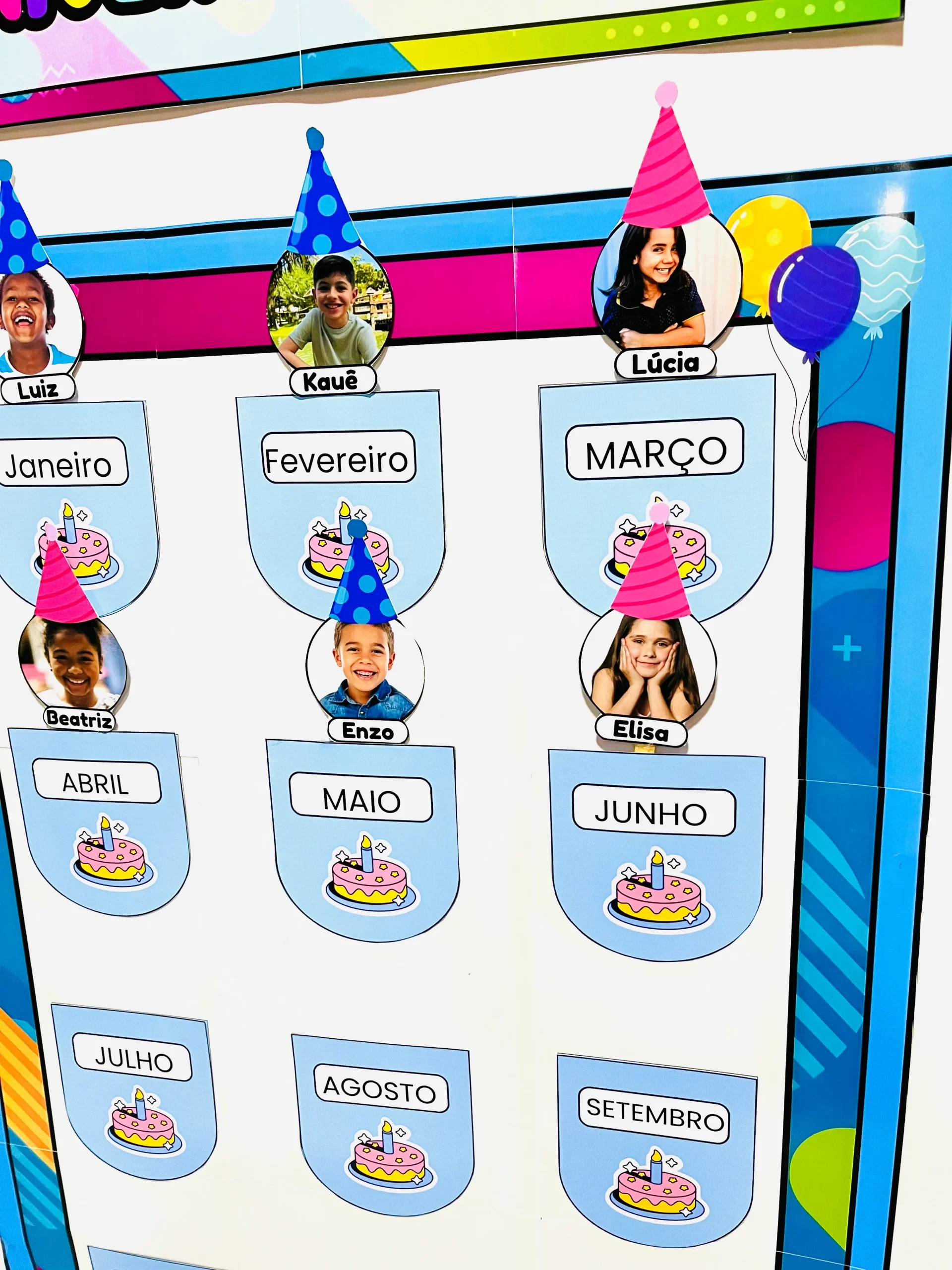 Painel Aniversariantes da Turma - Imagem 2