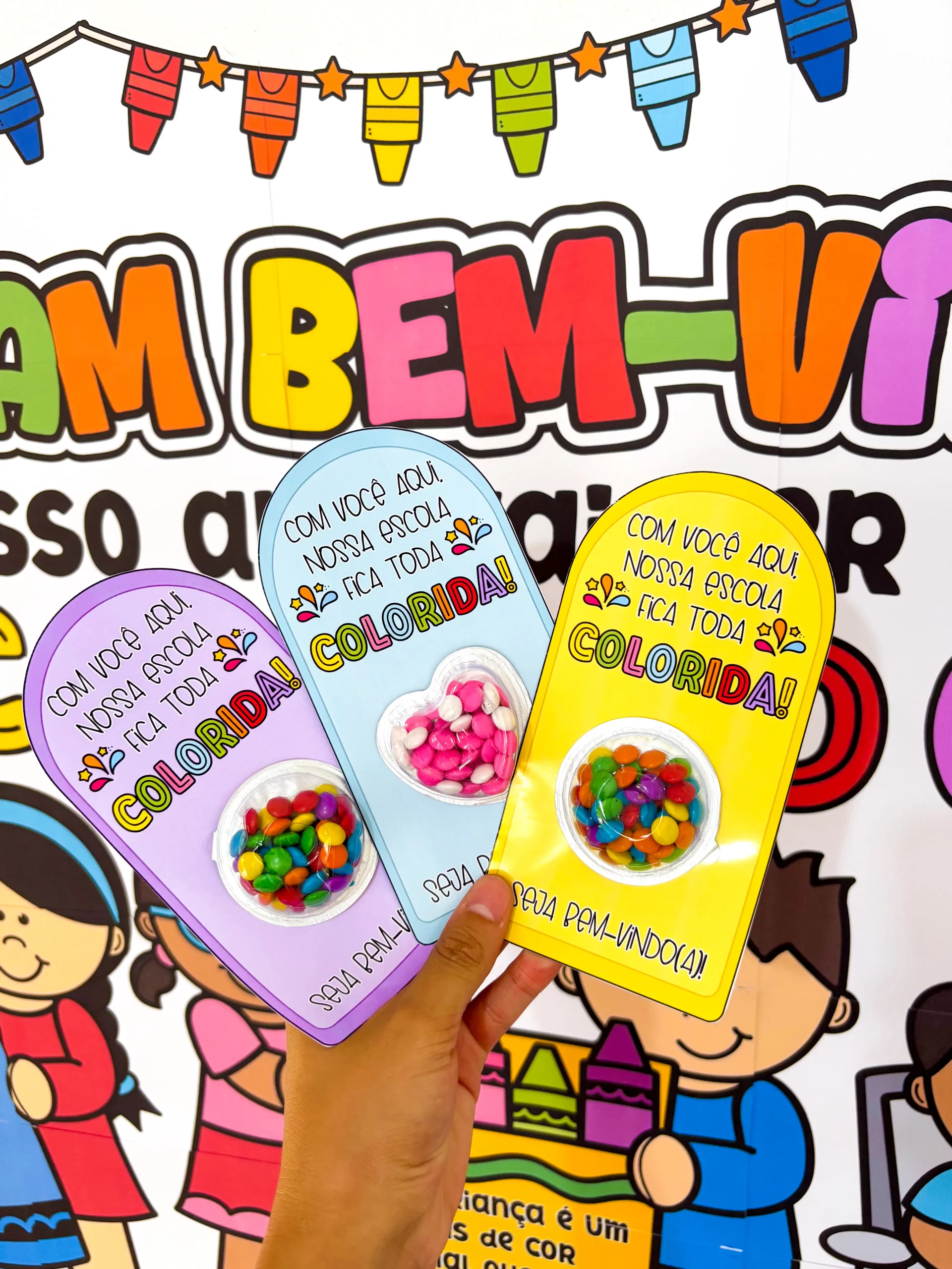 Bem-vindos Colorido - Imagem 2