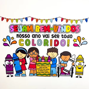 Bem-vindos Colorido