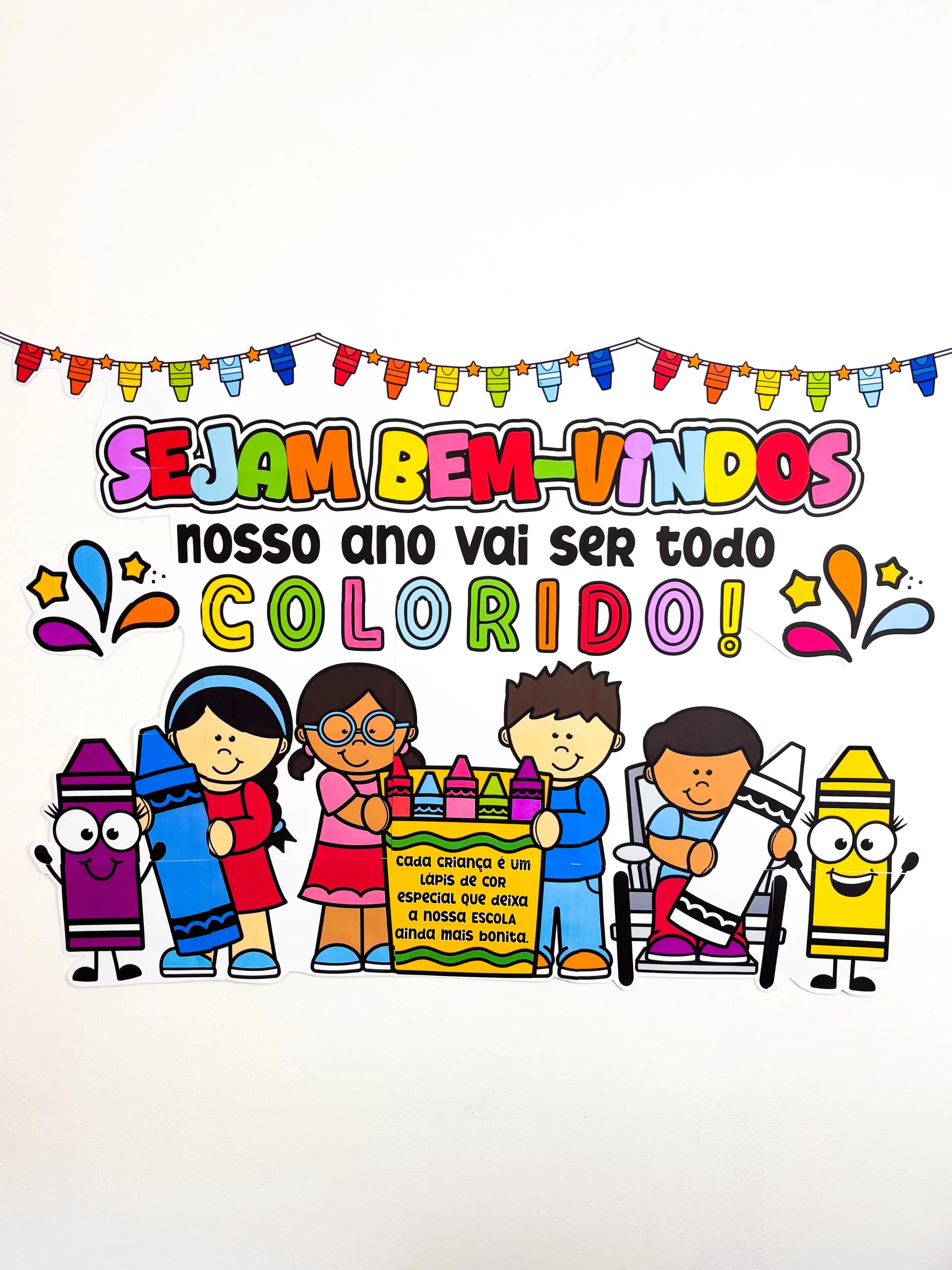 Bem-vindos Colorido