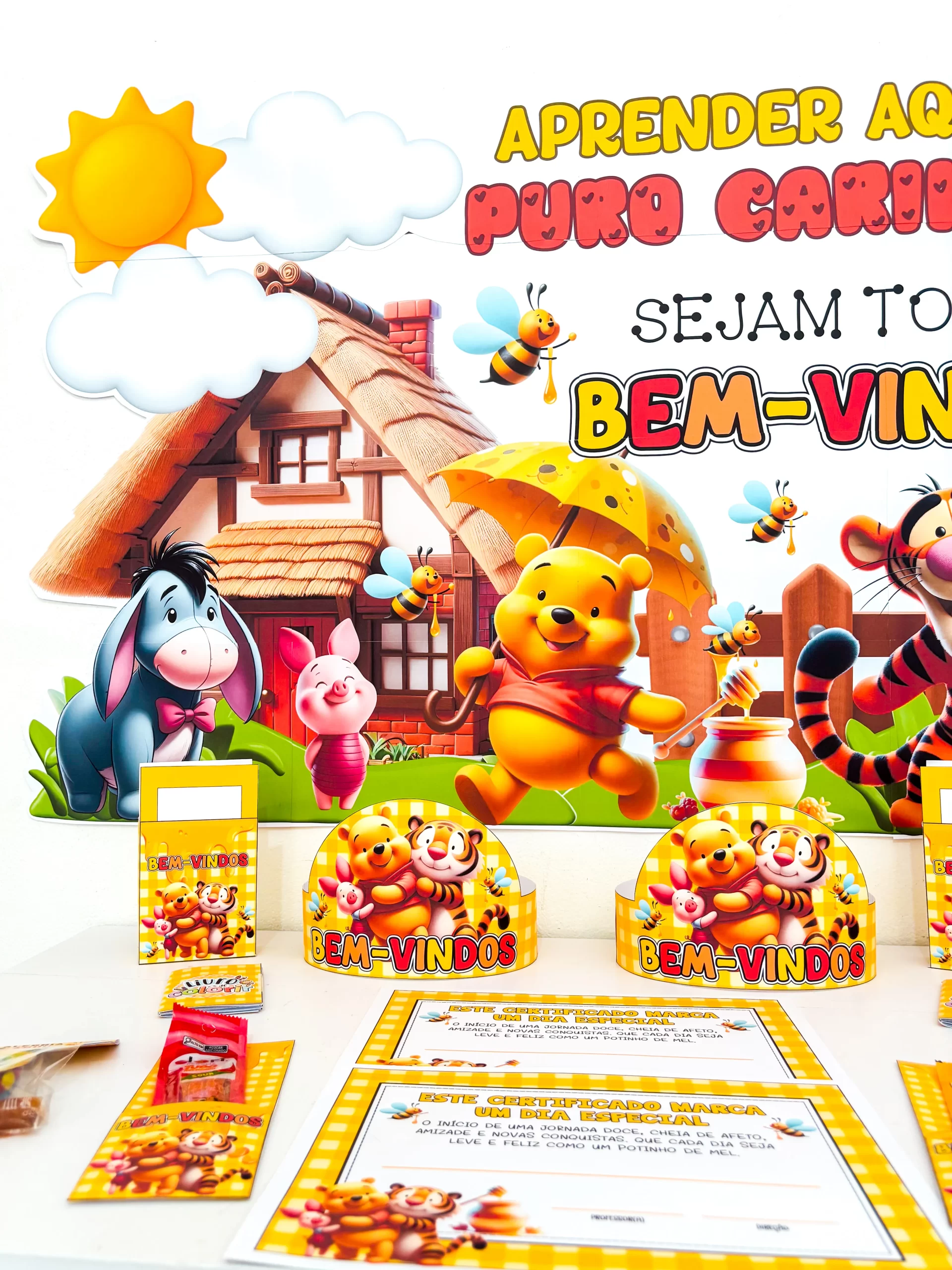 KIT VOLTA ÀS AULAS (URSINHO POOH) - Imagem 3