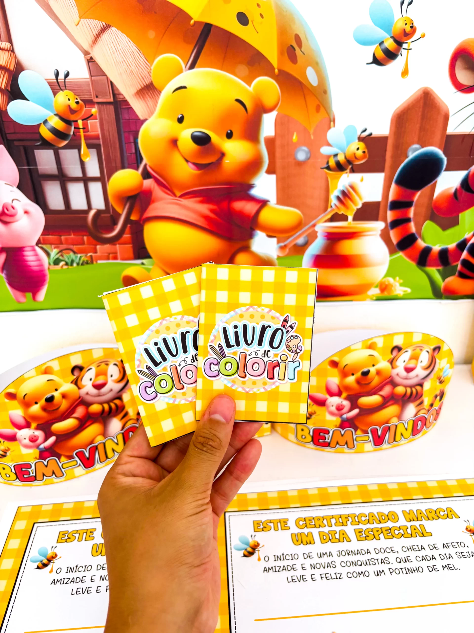 KIT VOLTA ÀS AULAS (URSINHO POOH) - Imagem 2