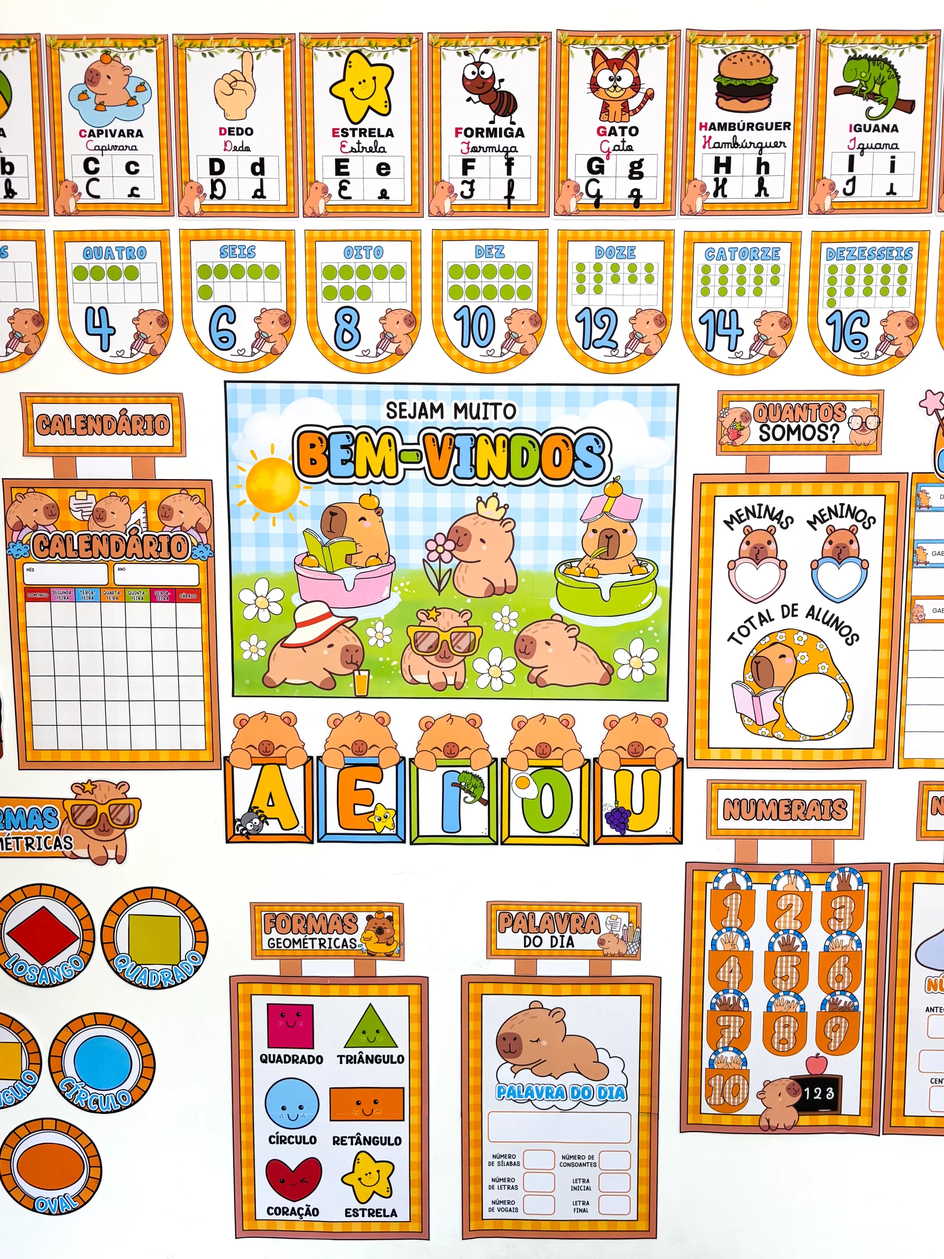 KIT SALA: CAPIVARA