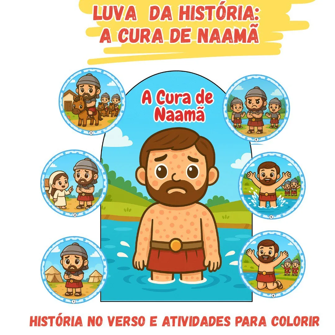 Luva da História – A Cura de Naamã