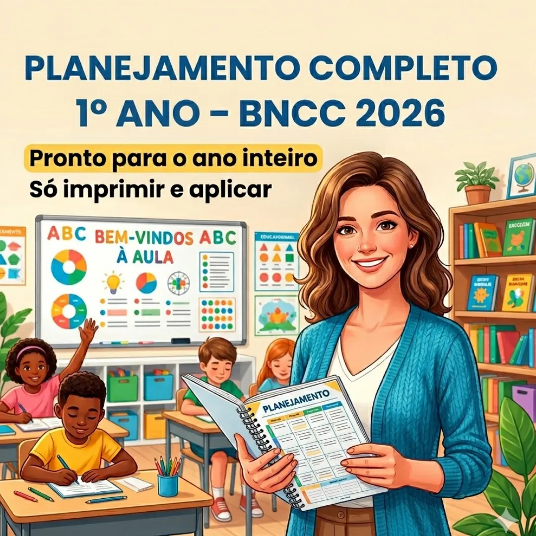 PLANEJAMENTO COMPLETO 1º ANO – BNCC 2026