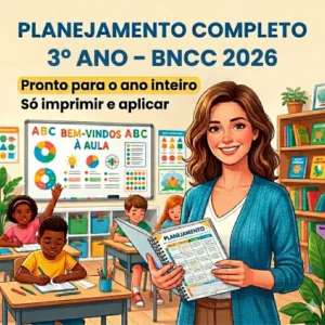 PLANEJAMENTO COMPLETO 3º ANO – BNCC 2026