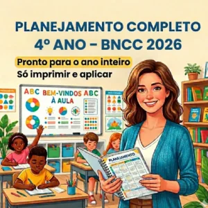 PLANEJAMENTO COMPLETO 4º ANO – BNCC 2026