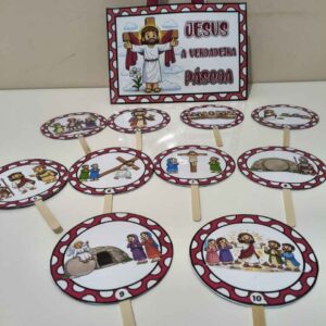 Sacola Interativa – Jesus: A Verdadeira Páscoa