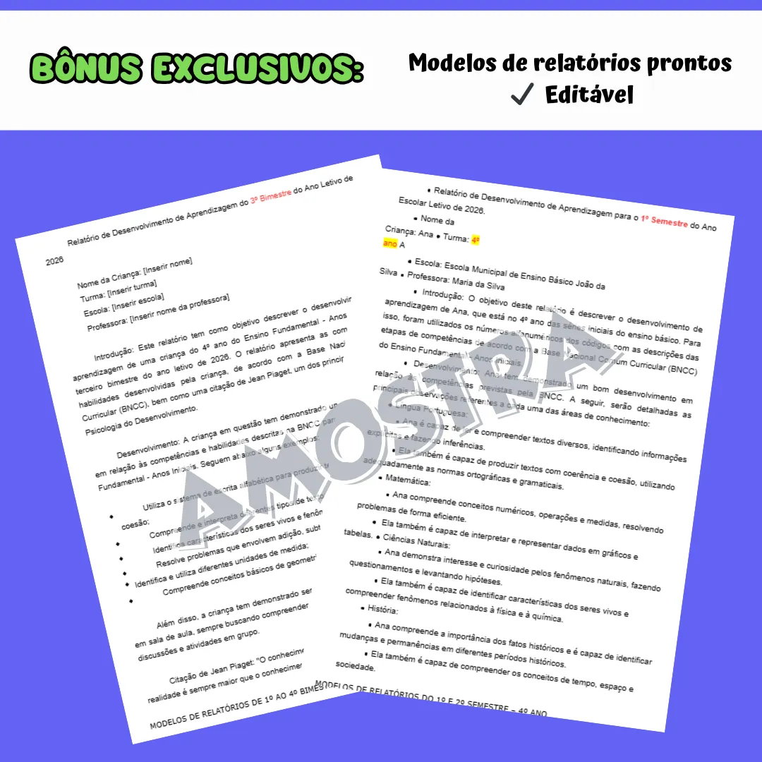 PLANEJAMENTO COMPLETO 4º ANO – BNCC 2026 - Imagem 5