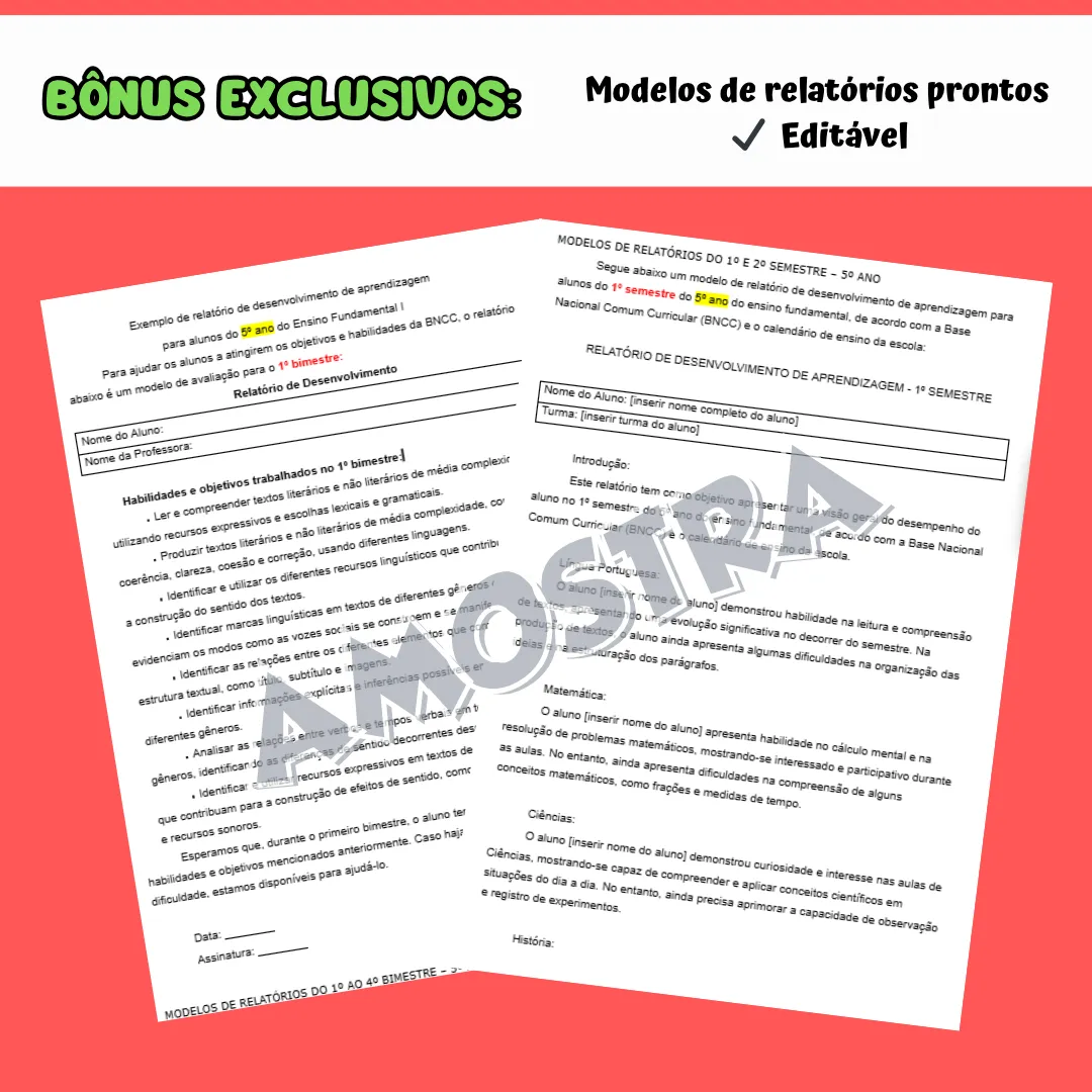 PLANEJAMENTO COMPLETO 5º ANO – BNCC 2026 - Imagem 5