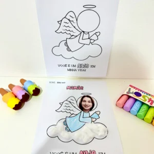 Atividades Artes Dia das Mães - Anjo