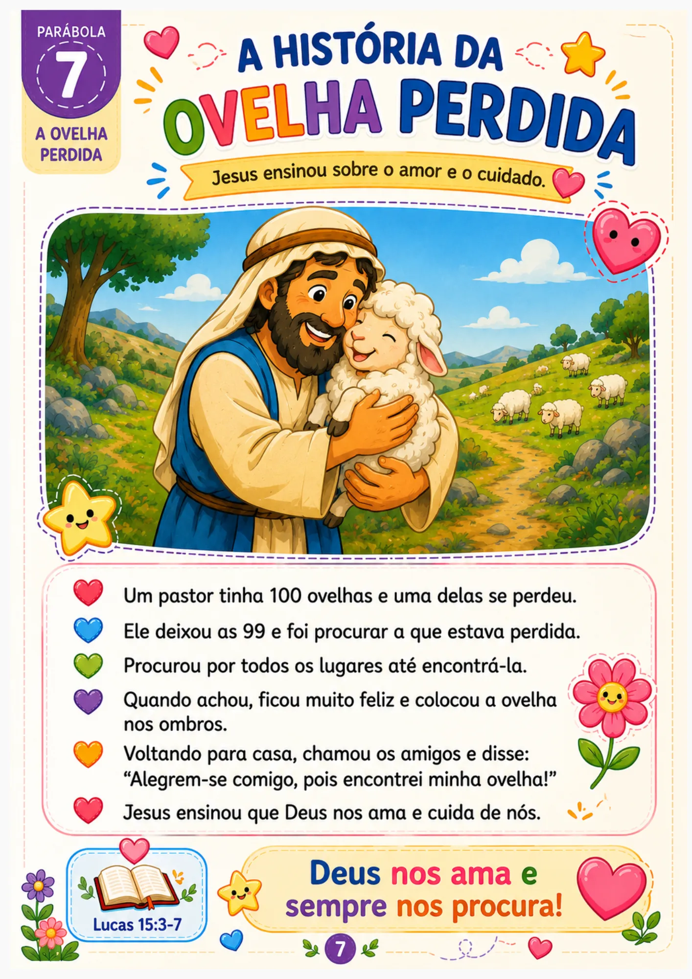 Parábolas de Jesus para Crianças – Volume 1 - Imagem 7