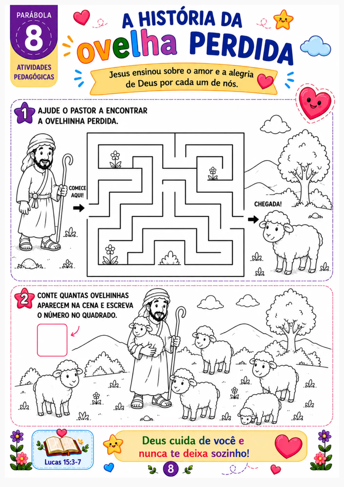 Parábolas de Jesus para Crianças – Volume 1 - Imagem 8