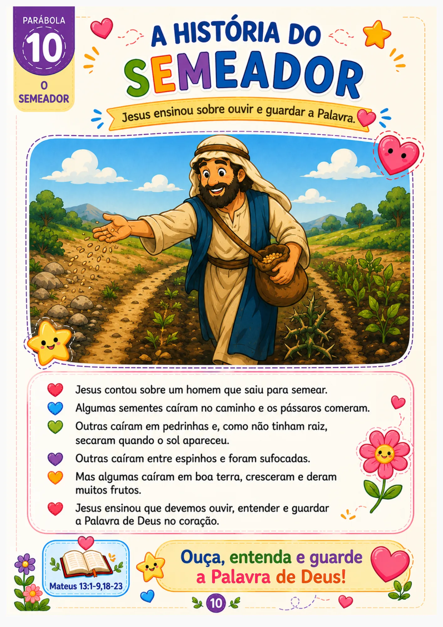 Parábolas de Jesus para Crianças – Volume 1 - Imagem 11