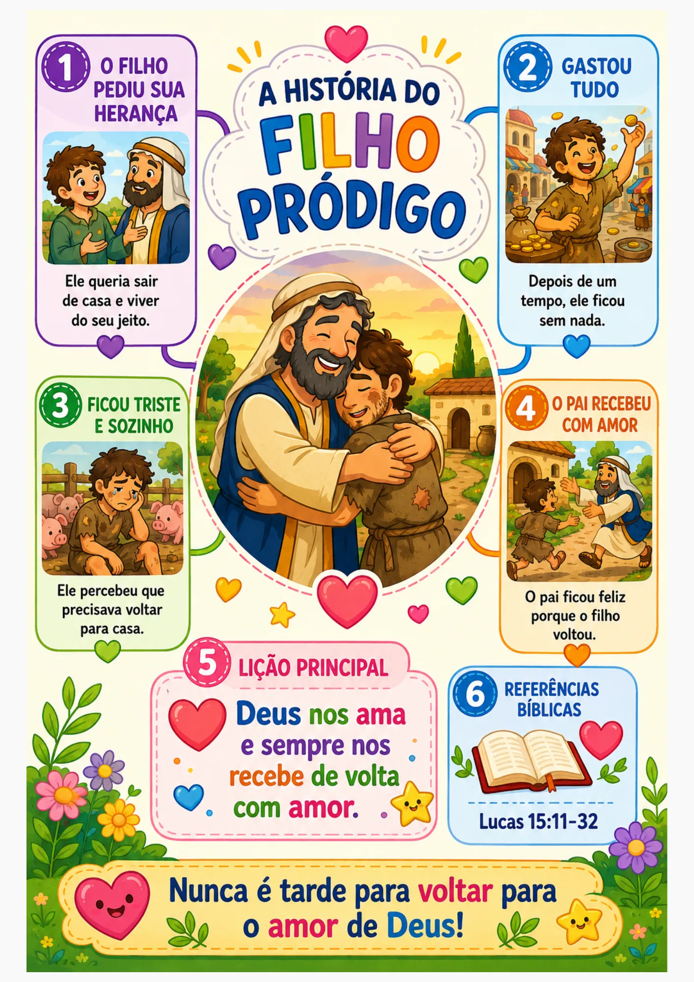 Parábolas de Jesus para Crianças – Volume 1 - Imagem 3