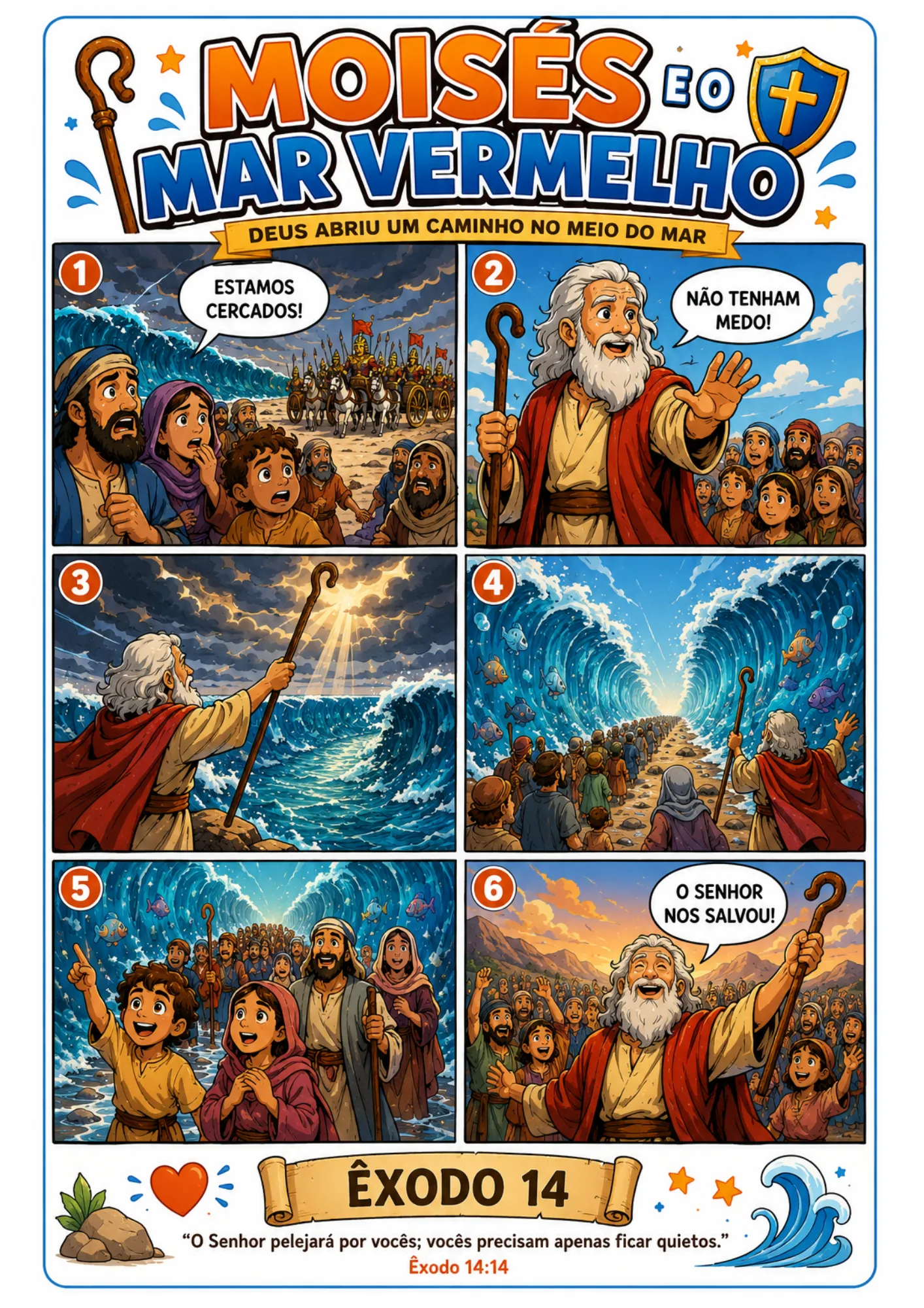 Combo Painéis Bíblicos – Heróis da Bíblia - Imagem 3
