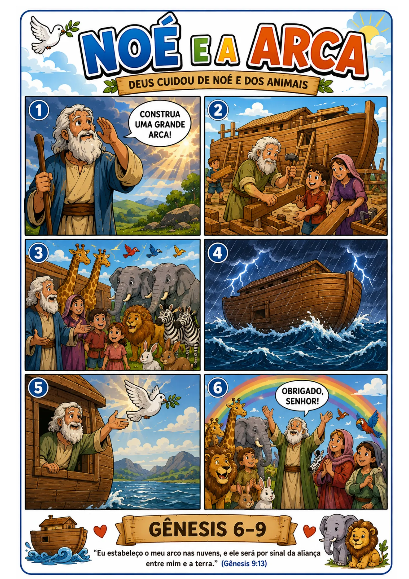 Combo Painéis Bíblicos – Heróis da Bíblia - Imagem 4
