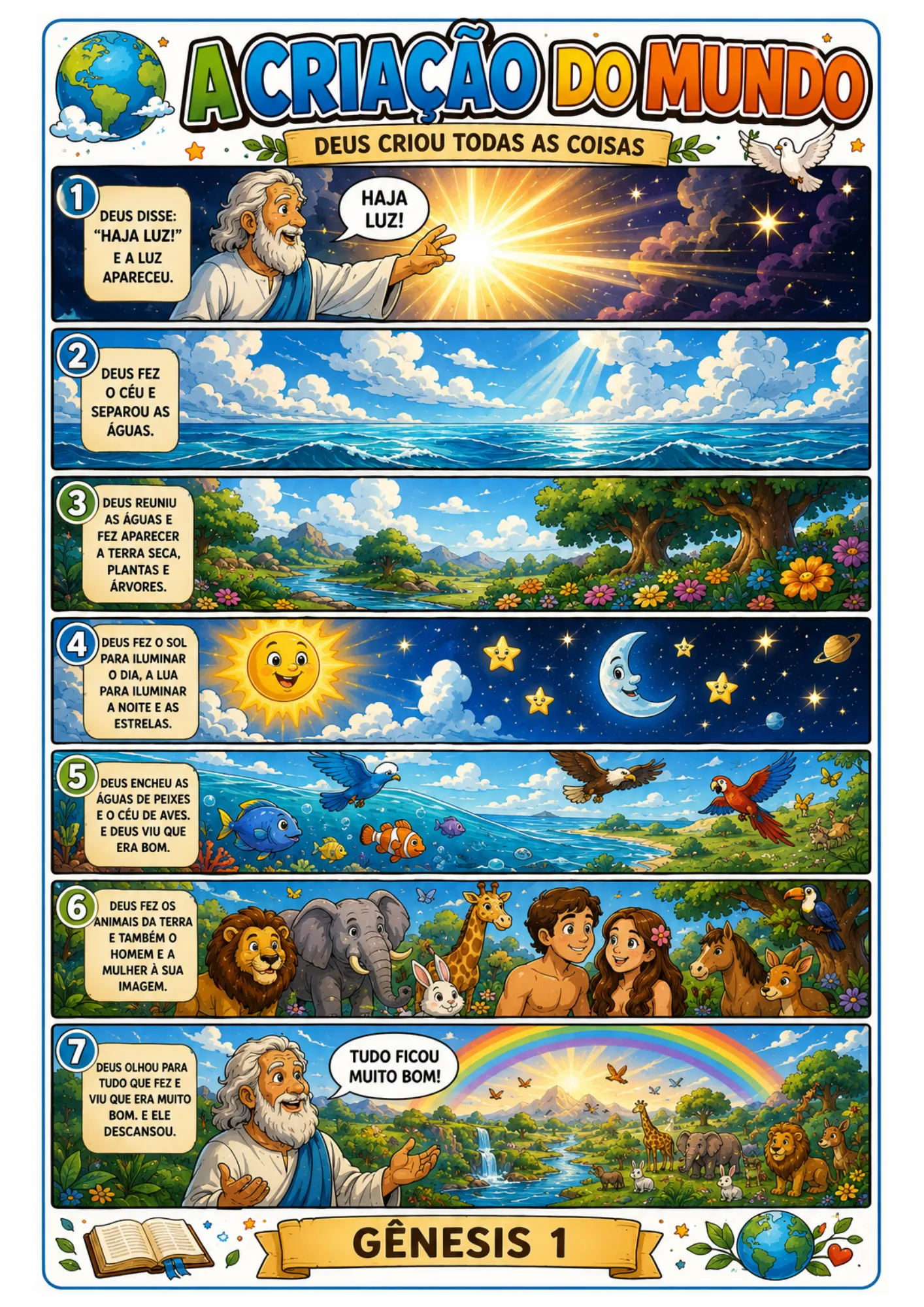 Combo Painéis Bíblicos – Heróis da Bíblia - Imagem 5