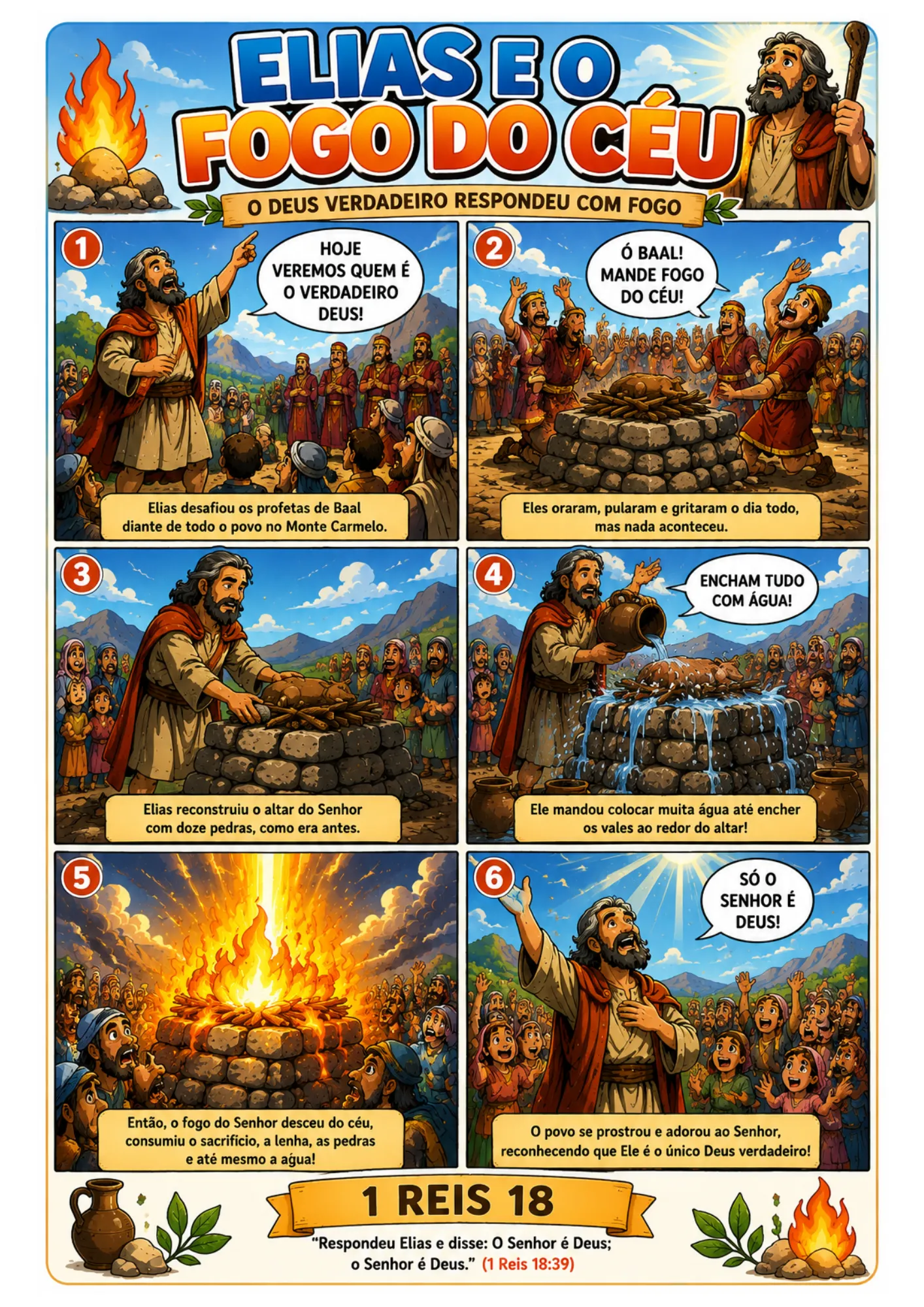 Combo Painéis Bíblicos – Heróis da Bíblia - Imagem 6