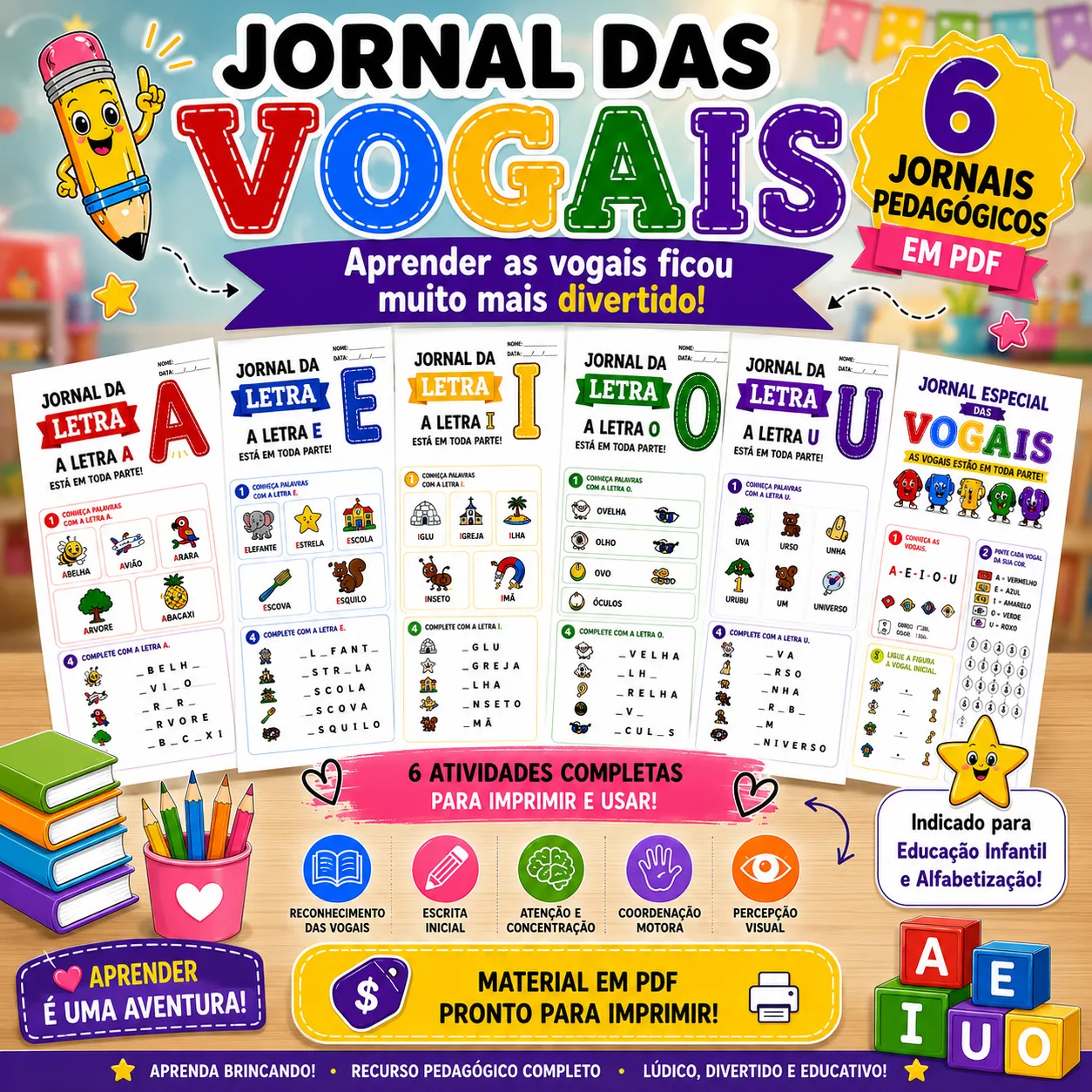 Jornal das Vogais Coleção Completa