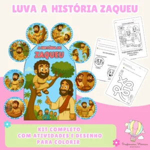 LUVA PEDAGÓGICA – A HISTÓRIA DE ZAQUEU