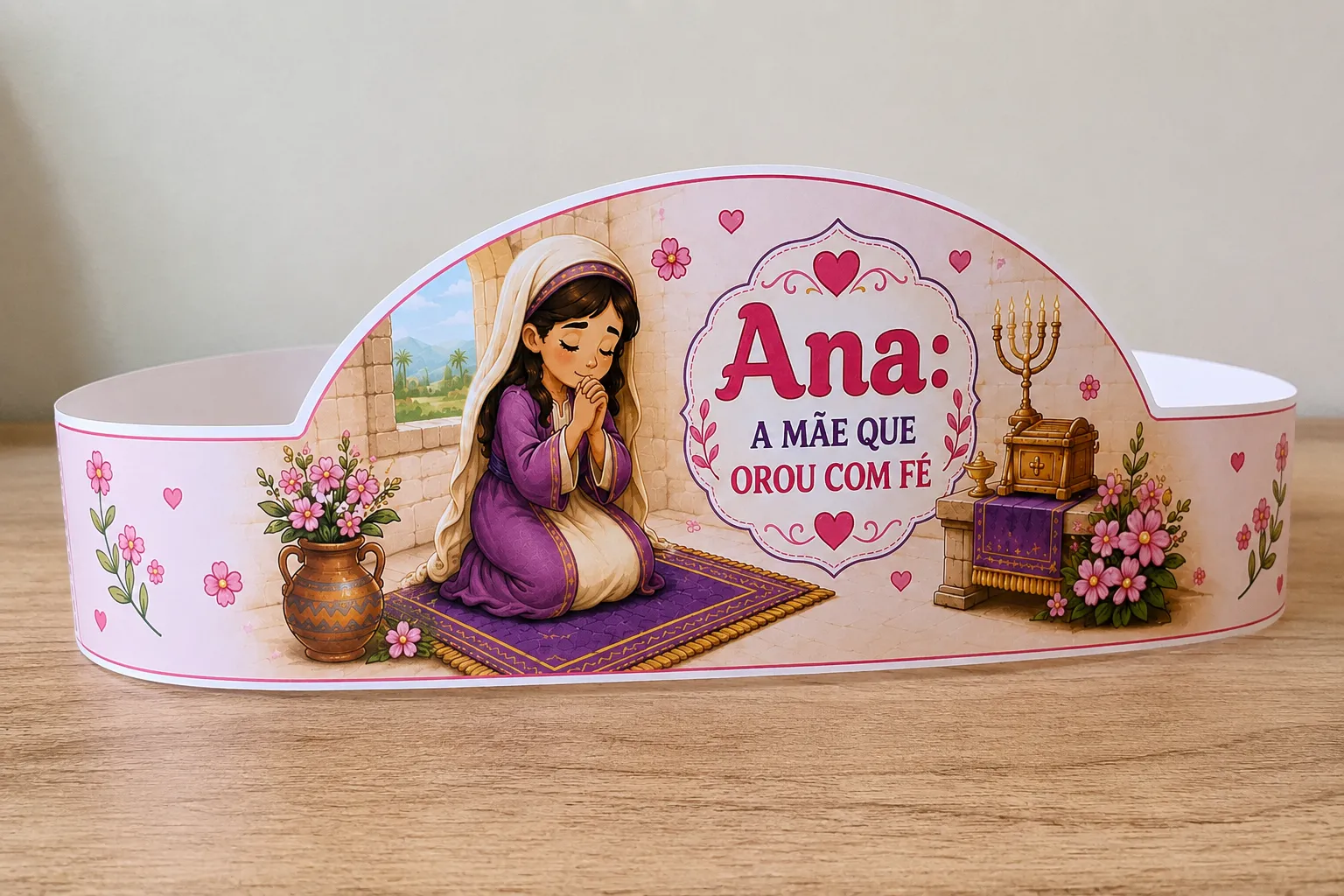 LUVA GIGANTE BÍBLICA – ANA: A MÃE QUE OROU COM FÉ - Imagem 2