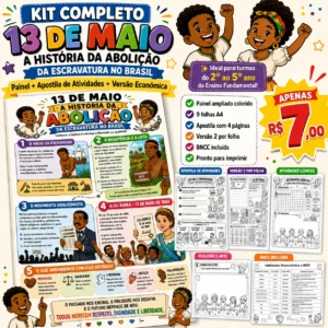 Kit Pedagógico — 13 de Maio: A História da Abolição da Escravatura no Brasil