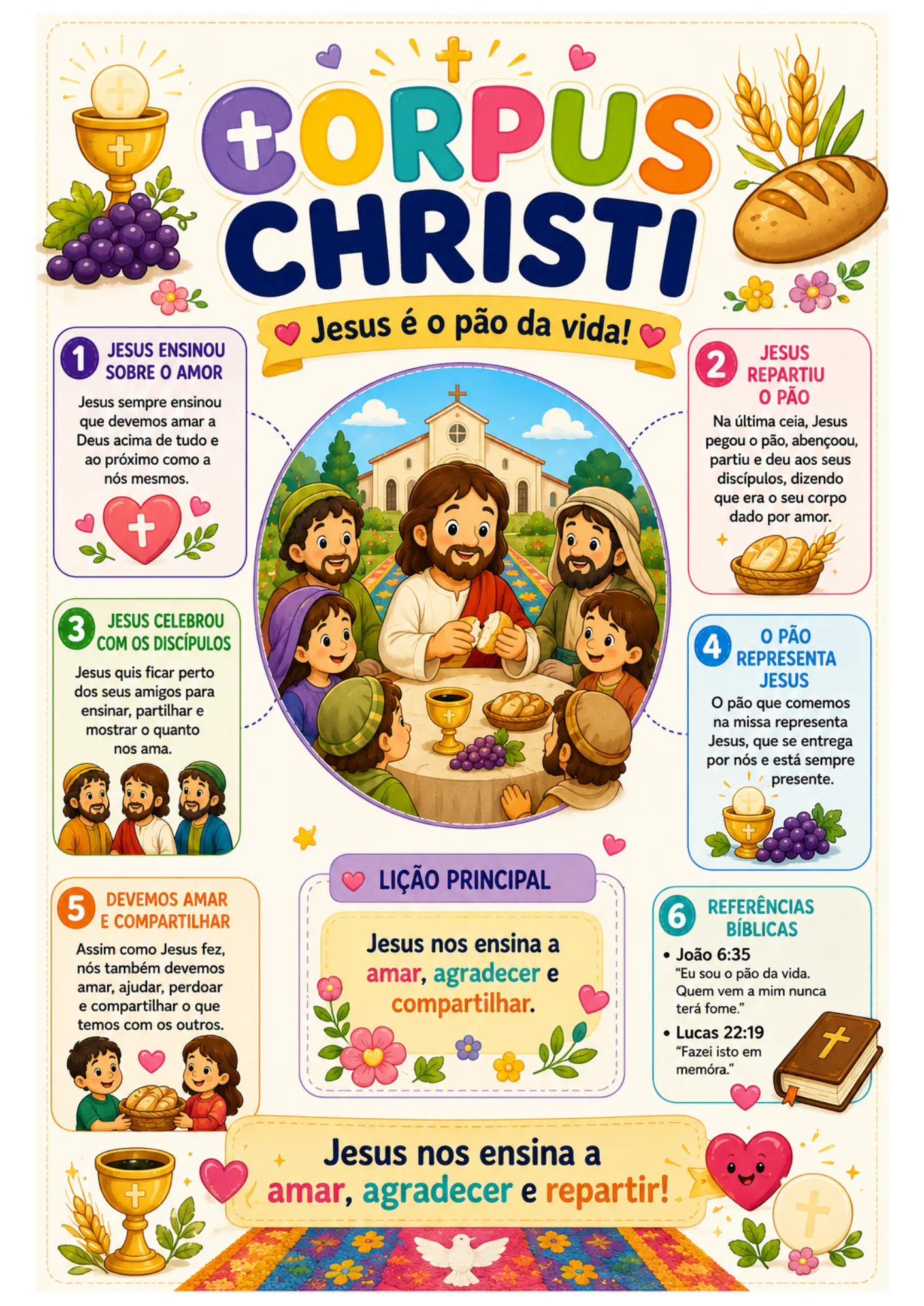 Kit Corpus Christi – Completo e Pronto para Imprimir - Imagem 2
