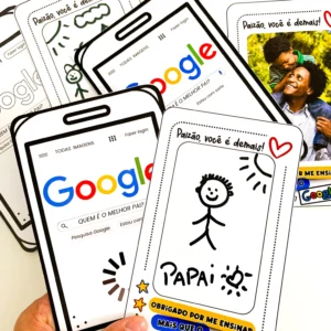 Cartão Dia dos Pais – Tema Google