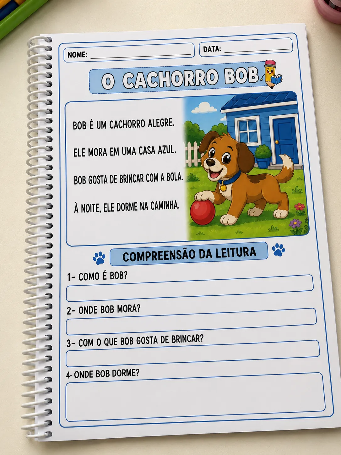 30 TEXTINHOS DE INTERPRETAÇÃO – 1º ANO DO ENSINO FUNDAMENTAL - Imagem 2
