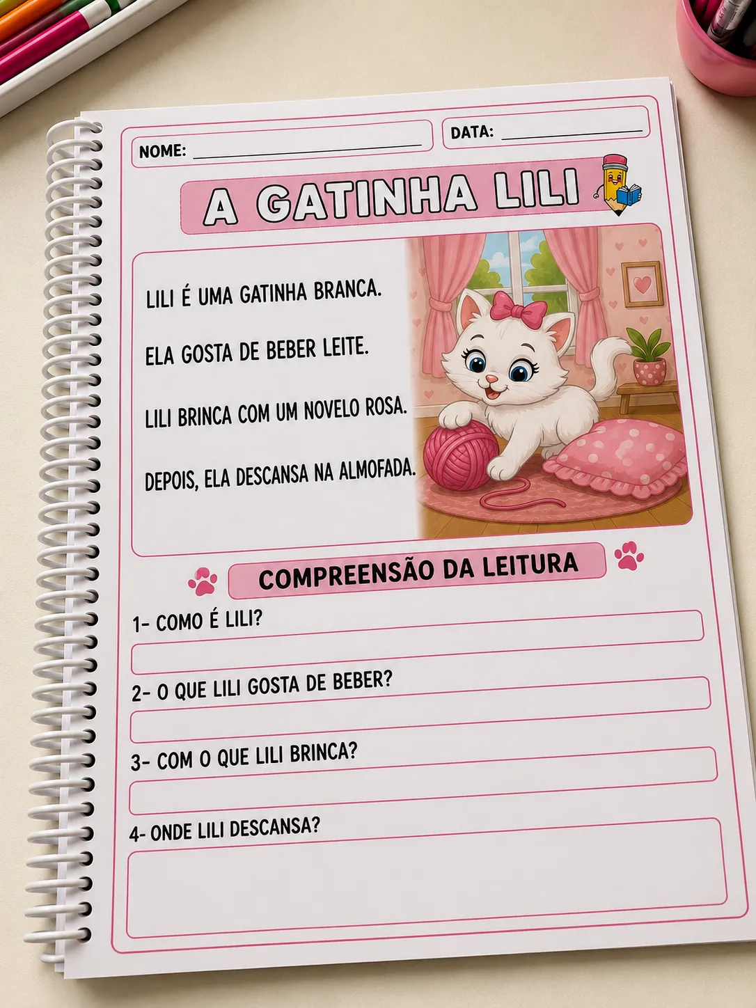 30 TEXTINHOS DE INTERPRETAÇÃO – 1º ANO DO ENSINO FUNDAMENTAL - Imagem 3