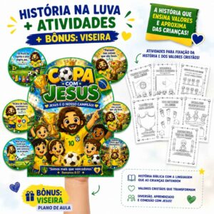 COPA COM JESUS – KIT DIGITAL MINISTÉRIO INFANTIL