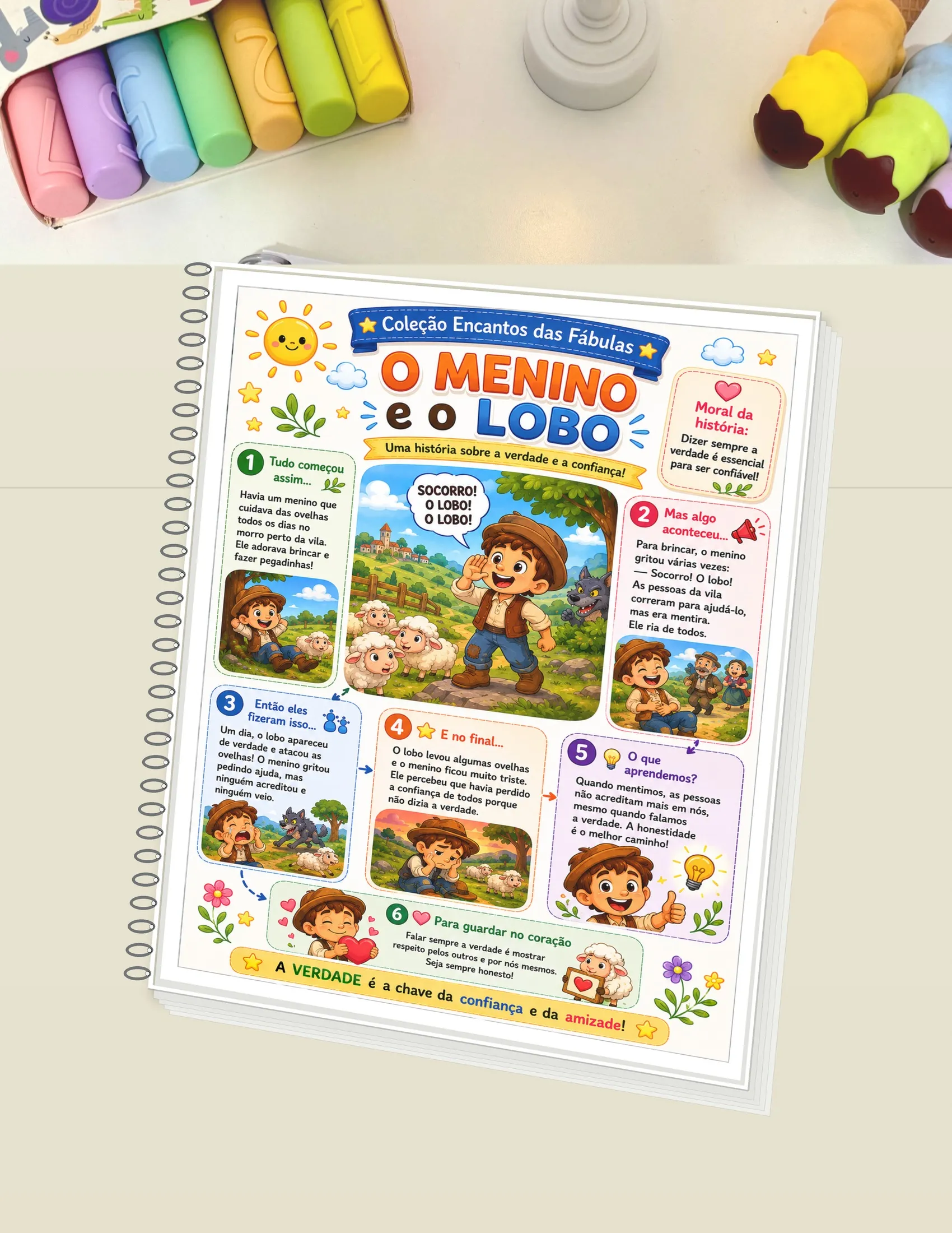 COLEÇÃO ENCANTOS DAS FÁBULAS - Imagem 8