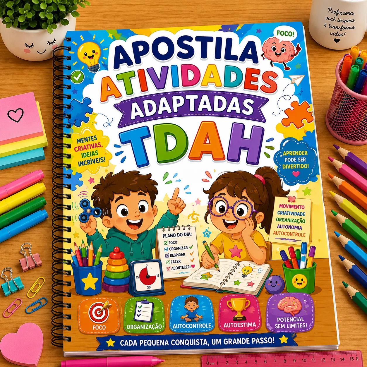 Combo 3 Apostilas Adaptadas para TEA, Dislexia e TDAH - Imagem 16