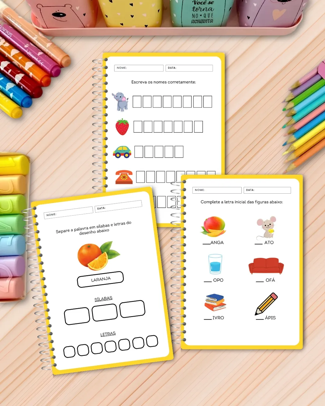 Apostila de Atividades Adaptadas – Dislexia - Imagem 4