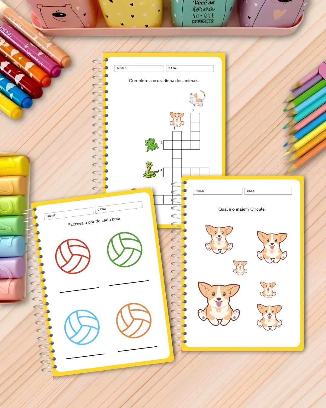Combo 3 Apostilas Adaptadas para TEA, Dislexia e TDAH - Imagem 5