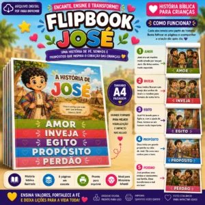 Flipbook Bíblico Infantil – A História de José