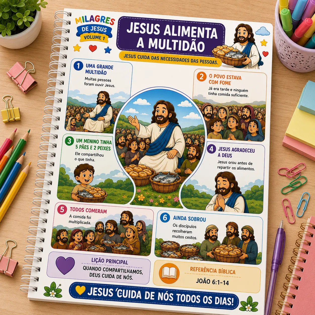 Milagres de Jesus – Volume 1 - Imagem 5