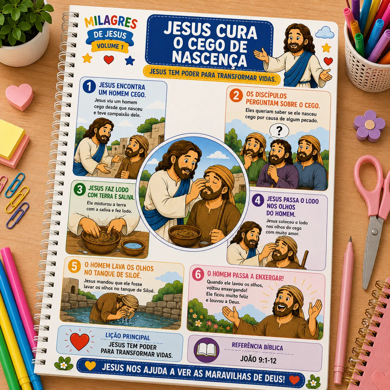 Milagres de Jesus – Volume 1 - Imagem 7