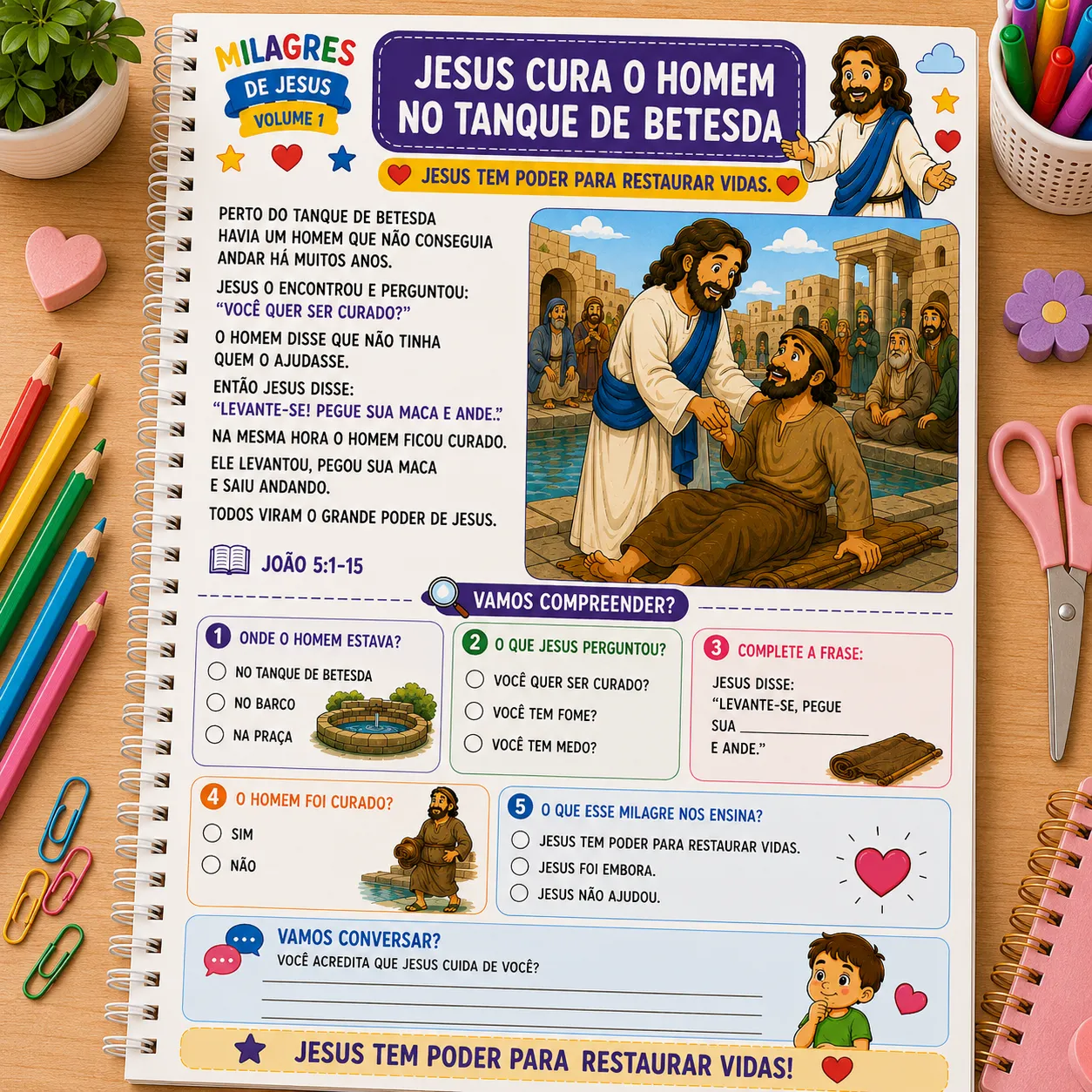 Milagres de Jesus – Volume 1 - Imagem 10