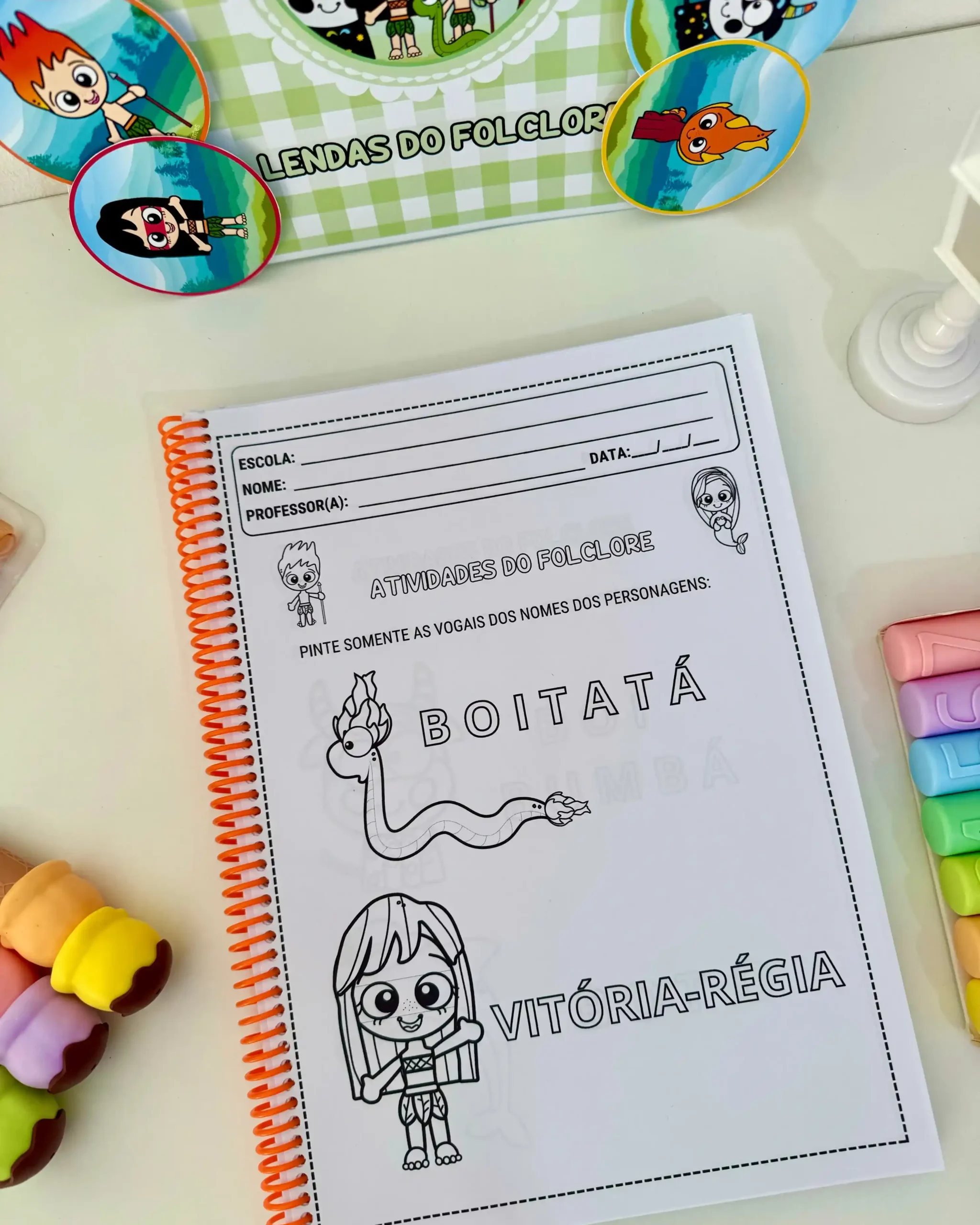 ATIVIDADES E LUVA – LENDAS DO FOLCLORE - Imagem 2