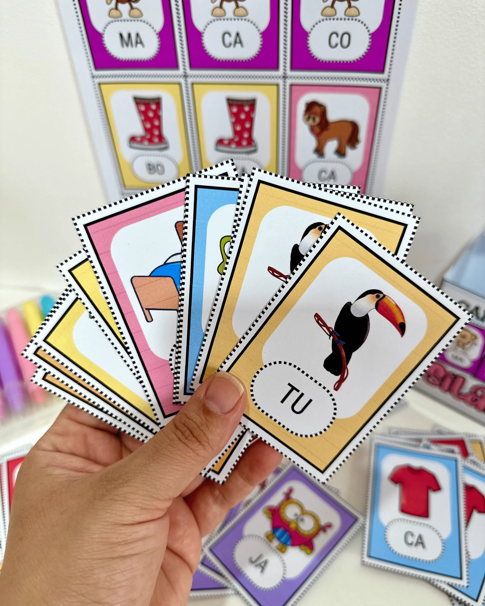 CARTINHAS DAS PALAVRAS – SÍLABAS SIMPLES - Imagem 2