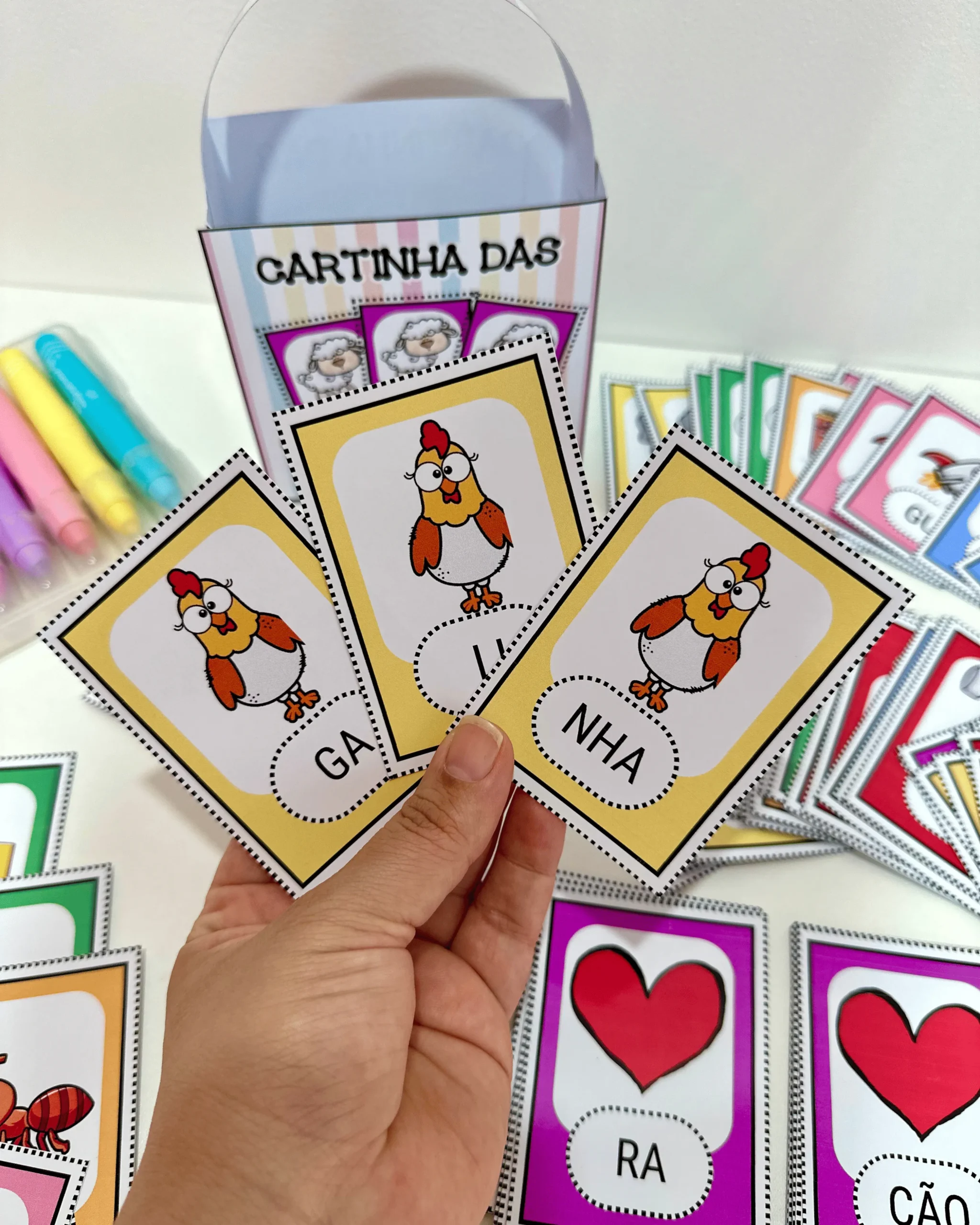 CARTINHAS DAS PALAVRAS – SÍLABAS COMPLEXAS - Imagem 3